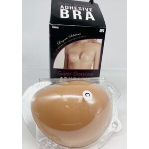Super Strapless Adhesive Bra Strapless Backless C cup NWOT‎